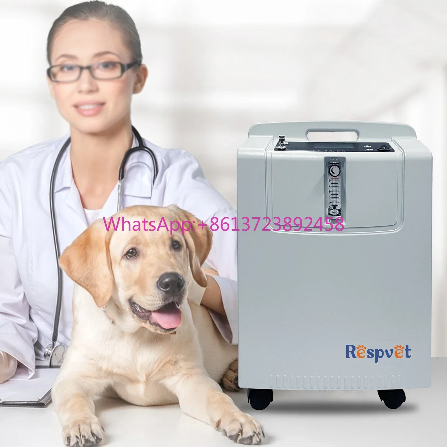 Low-Noise Energy-Saving 5L Pet oxygen- Machine Continuous 24-Hour oxygen- Supply for Optimal Daily Pet Care