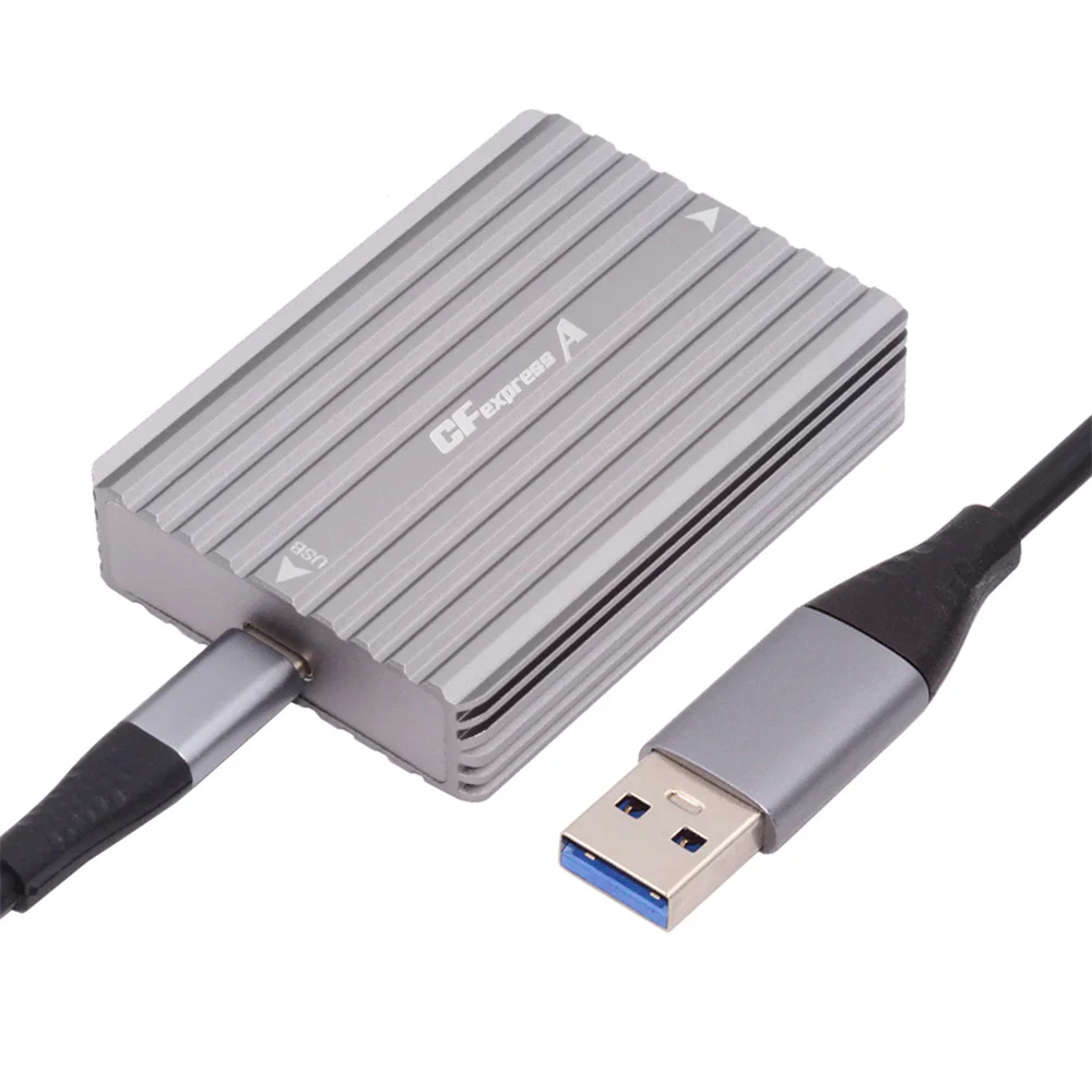 

CableCC USB3.0 Type-A USB3.1 Type-C to CFE Type-A & Type-B CFA Extension Card Reader CFA R5 Z6 Z7 CFB CF Express Memory Card