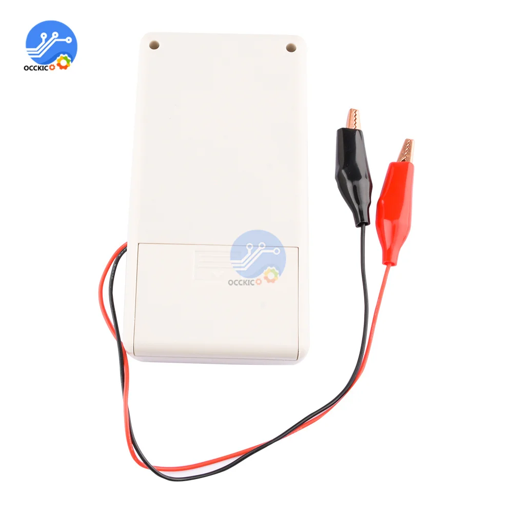 Imagem -03 - Lcd Digital Capacitor Esr Tester Teste do Medidor de Resistência Interna Capacitor do Medidor Esr de Capacitância Teste On-line Falha