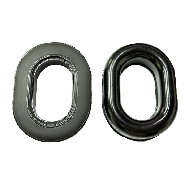 1 paio di cuscinetti per le orecchie in Gel morbido cuscino per le orecchie in TPU per David Clark H10 Series Aviation Sport Electronic Shooting paraorecchie Tactical-Hunting