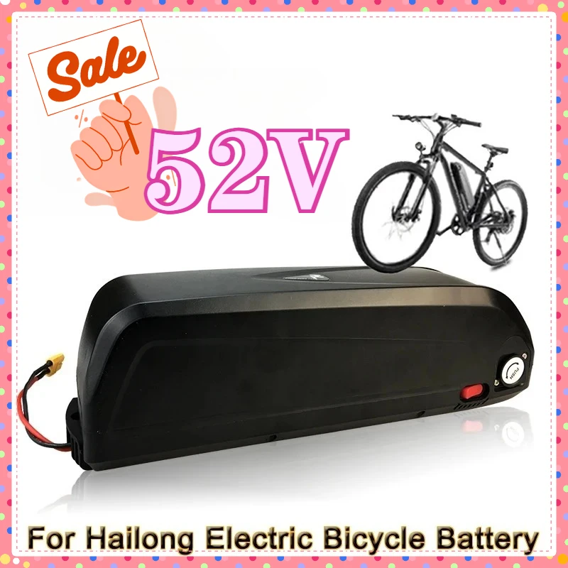 

for Hailong 18650 52V 10/15AH Battery Pack Cell 30A BMS 350W 500W 750W 1000W Powerful Waterproof Lithium Battery