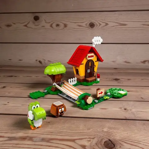 LEGO 71367 Marios hus och Yoshi expansionsset 10 best sales Yoshi-leksak - №5