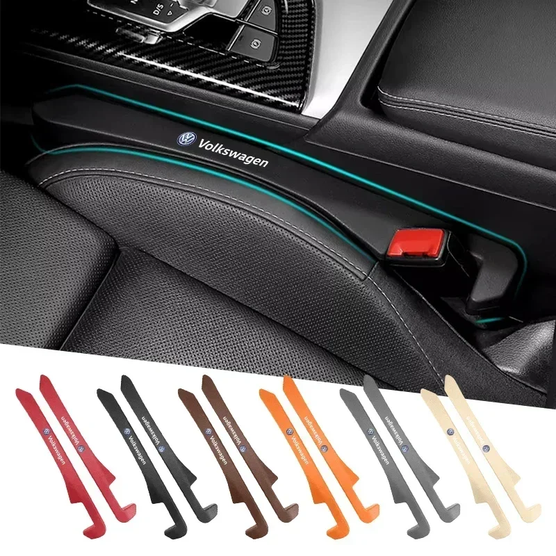 1PCS Car Seat Gap Filler Leak-proof Filling Strip For VW Volkswagen Golf Polo Passat Touran Jetta Auto Interior Accessories