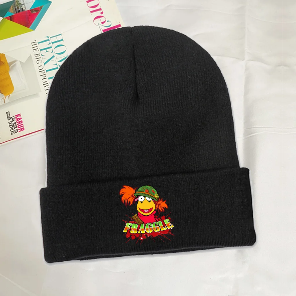 

Fraggle Rock TV Skullies Beanies Caps Fraggle Knitted Winter Warm Bonnet Hats Unisex Ski Cap