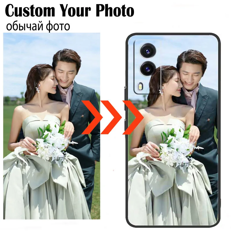 Custom Personalized Cases For Vivo V21E 5G V2055 V2061 DIY Phone Cover For Vivo V21 V21S V2050 Photo Picture Imagen Design Funda