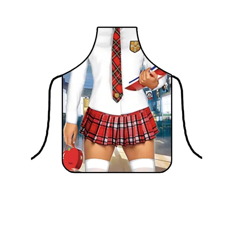 Funny Party Apron For Kitchen Cooking Men\'s and Women Sexy Cleaning Cute Dinner Bbq Party Baking Accessories Funny Gifts For Men