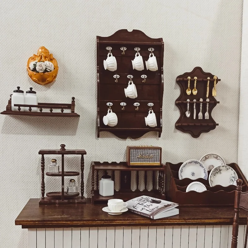 1/6 BJD Ob11 Miniature Dollhouse Furniture Mini Model Retro Sound System Bjd Ob11 Gsc Blyth Soldier Lol Miniatures Photo Props