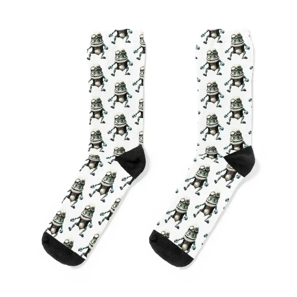 

Crazy Frog . Socks soccer anti-slip custom essential Ladies Socks Men's