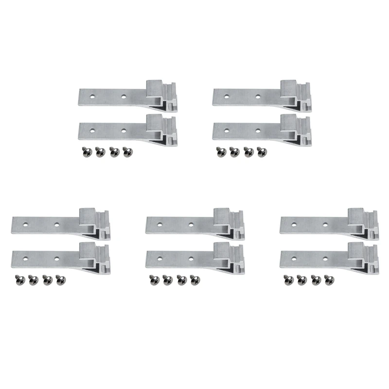 10X Extension Plate Link Buckles Alloy Rail Joint Sliding Buckles Connecting Hook For IGT Camping Table Style 2