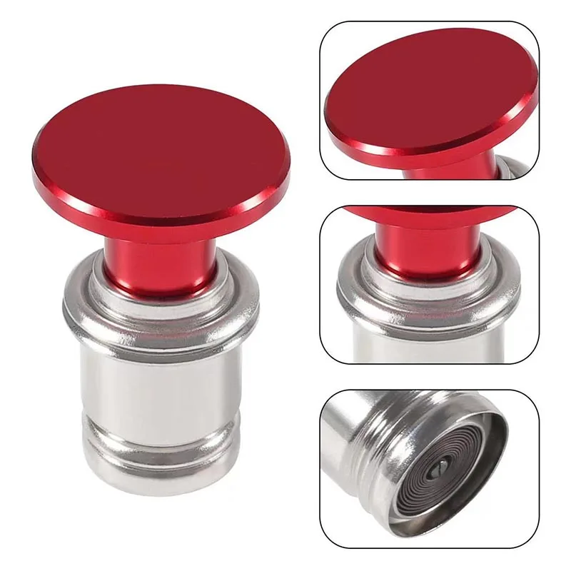 

1X Universal Car Aluminum Alloy Cigarette Lighter Dustproof Cover For Car Replacement Fits Most Vehicles