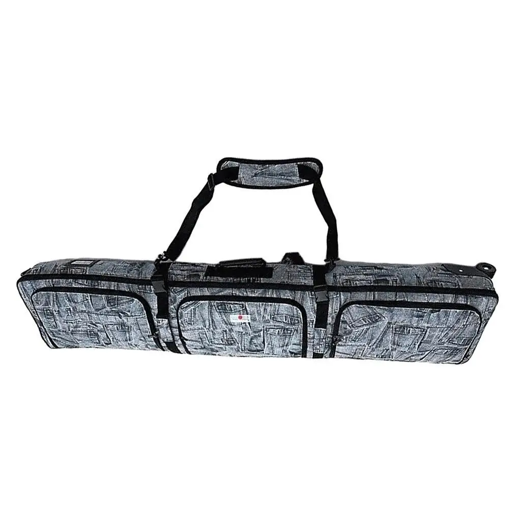Snowboard Bag with Wheels Outdoor Men Women Ski Travel Bag for Air Travel