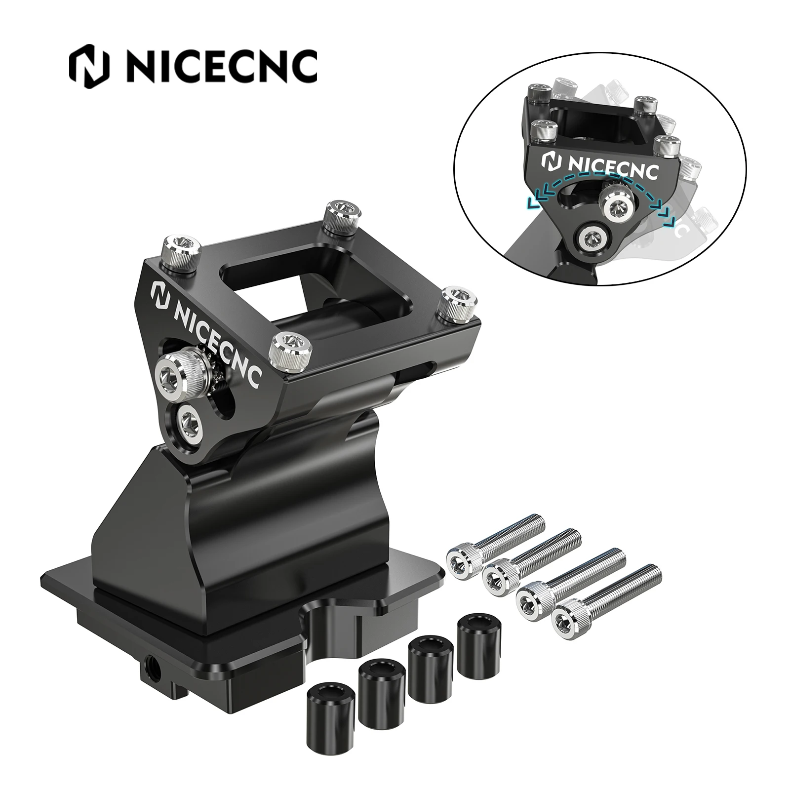 For Husqvarna NORDEN 901 Norden 2022-2023 Adjustable GPS Mount Phone Holder Navigation Bracket CNC 6061 Aluminum