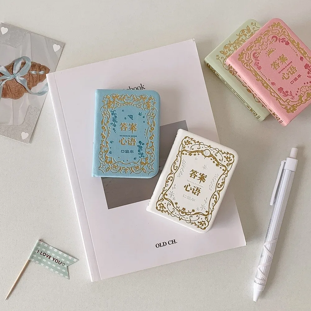 Nuovo libro di risposta Libro tascabile Notebook portatile colorato Mini libro di esercizi di parole Libro memo