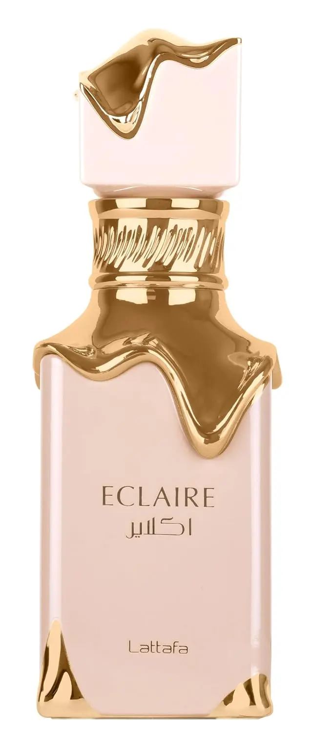 Lattafa Eclaire - Vanille, Caramel, Doux, Floral - Eau de Parfum Parfum longue durée pour femme, 3,40 onces / 100 ml