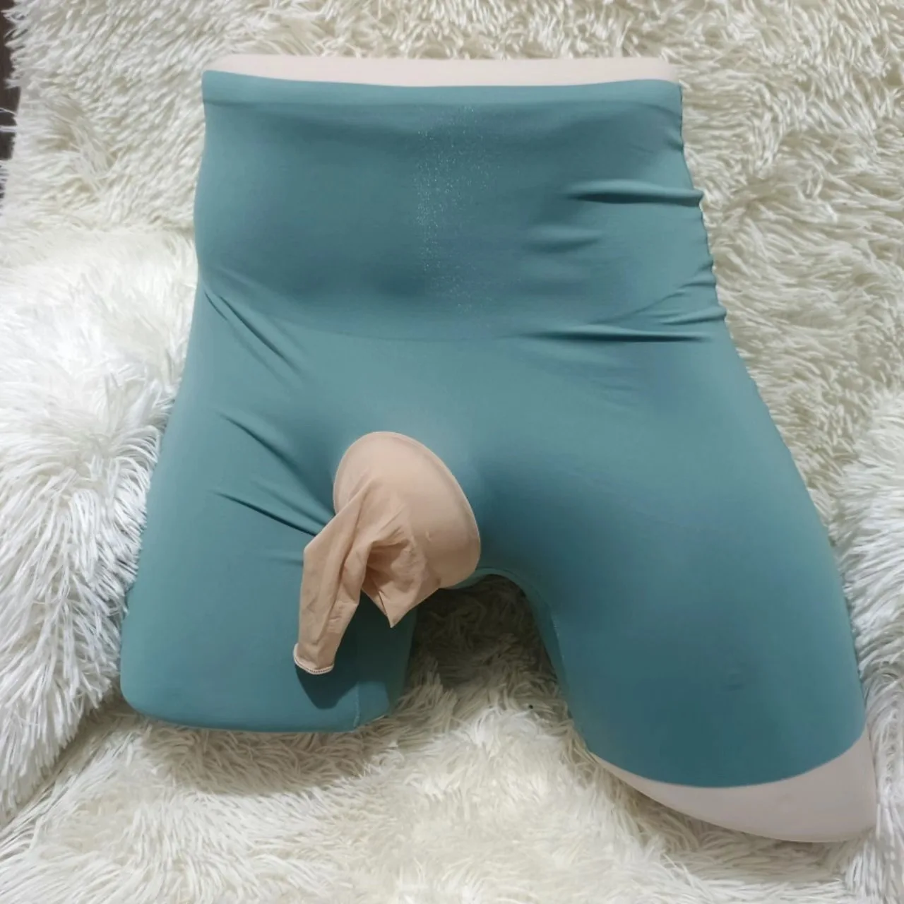 Men's Boxer Shorts Butt Lift High Waist Shape Men's Panties Sexy Male Plus Size Thin Underpants Bottoms Gay Fetish Underwear