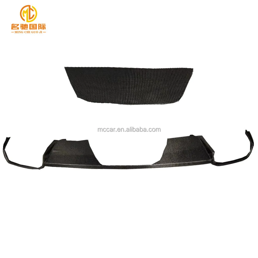 W164 AMG diffuser for Mercedes Benz ML63 carbon fiber rear diffuser