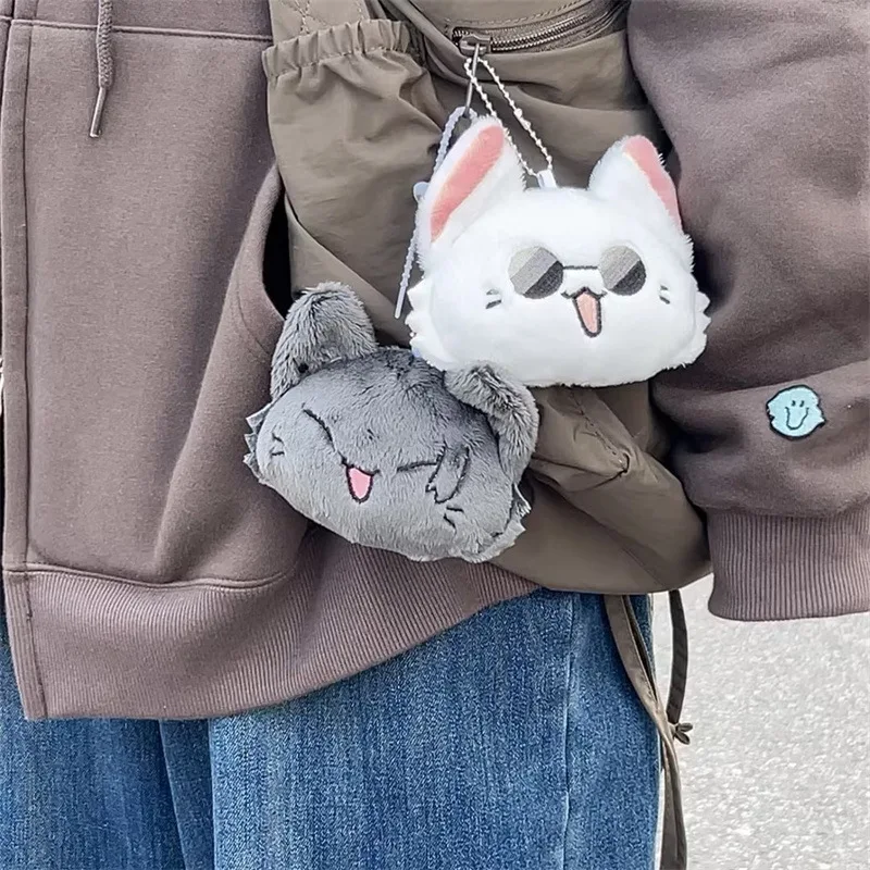 

Anime Keychain Geto Suguru and Satoru Gojo Plush Cosplay Doll Pendant Keyrings Accessories Key Chains Fans Gifts