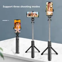 2024 NEW Bluetooth Wireless Selfie Stick Mini Tripod Extendable Monopod Remote shutter For IOS Android phone Handheld Gimbal New