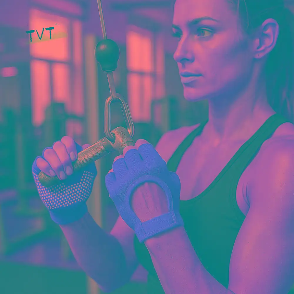 متعدد الألوان نصف اصبع قفازات اليوغا الدافئة مقاومة للاهتراء قفازات بيلاتيس حماية النخيل المضادة للانزلاق الرياضة ركوب القفازات النساء/سيدة #1