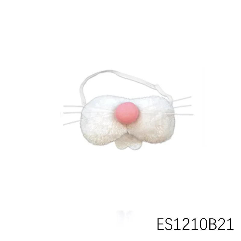 PESENAR Easter Festival costume Classic costume item Fur Rabbit nose can be worn on the nose
