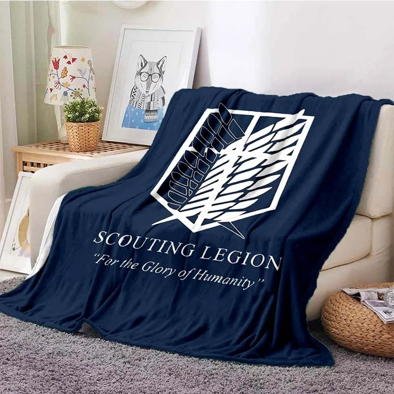 Attack on Icons Anime Icons Printed Soft Blanket blankets  thin blanket  throw blanket  picnic blanket  blankets for beds