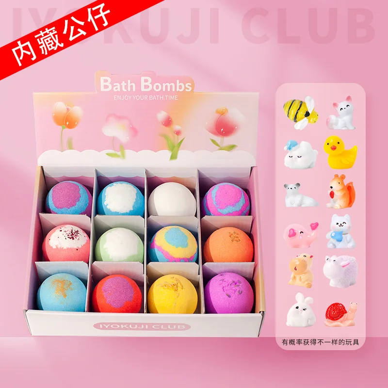 coffret-cadeau-de-bombes-de-bain-pour-enfants-12-pieces-avec-jouets-animaux-surprise-a-l'interieur-bombes-de-bain-naturelles-et-biologiques-relaxation-spa-cadeau-d'anniversaire