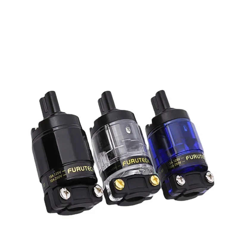 Hi-end Furutech F1-11 2 Pole C7 Connector HiFi Audio Adapter 8 Female IEC Power Plug