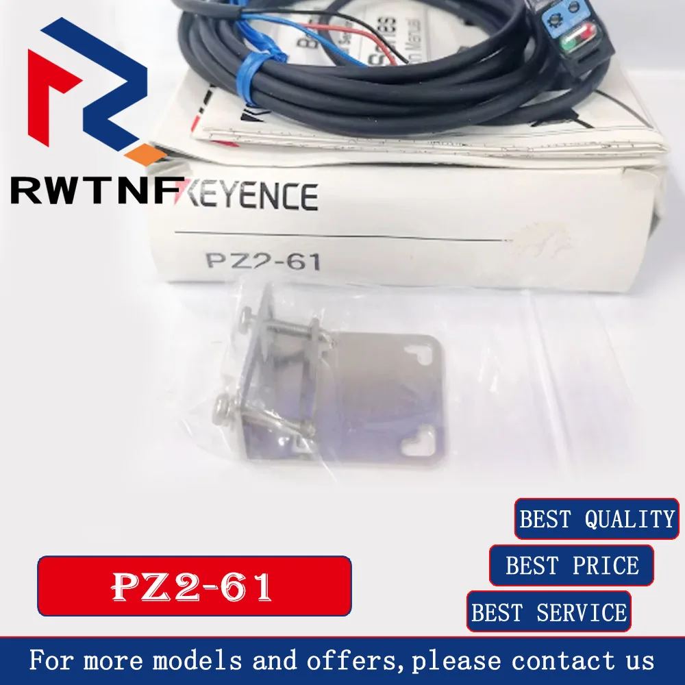 Brand New Genuine PZ2-61 KEYENCE regressive reflection photoelectric switch sensor, 100% original warehouse stock