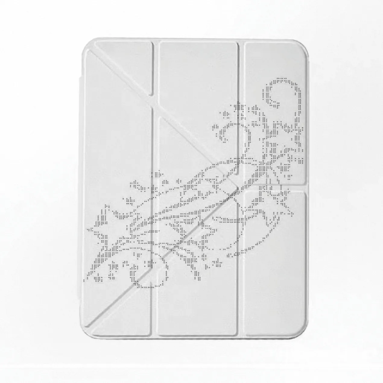 Creative Trendy Y-Fold Flip Back Cover For iPad Air 11 Case iPad 10th 11th A16 9th Cover for iPad Pro 11 10.9in 13 M4 M5 2025