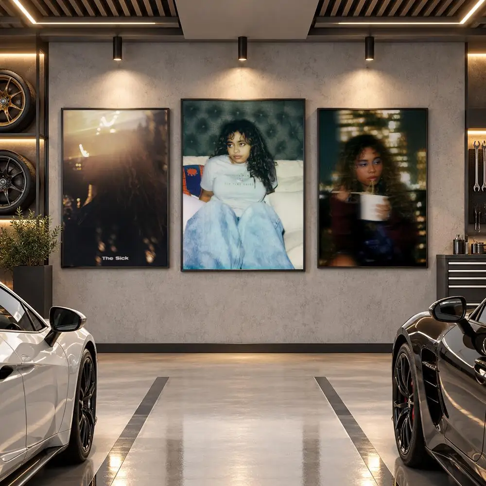 B-Bella Kay Poster Wall Art Sticker For Living Room Bedroom Bar Home Decor Mural Painting Decoration