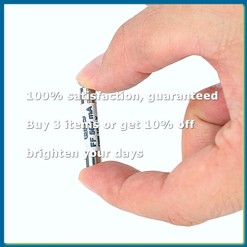 1000V 500mA 6.3 x 32mm White Ceramic Fuse for MultimeterA09G