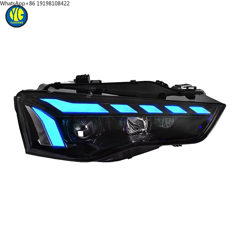 

Фара YU GUANG для Audi A5 Sportback 2012-2016, светодиодная, улучшенная, высококачественная, передняя, B9, новая, 12В