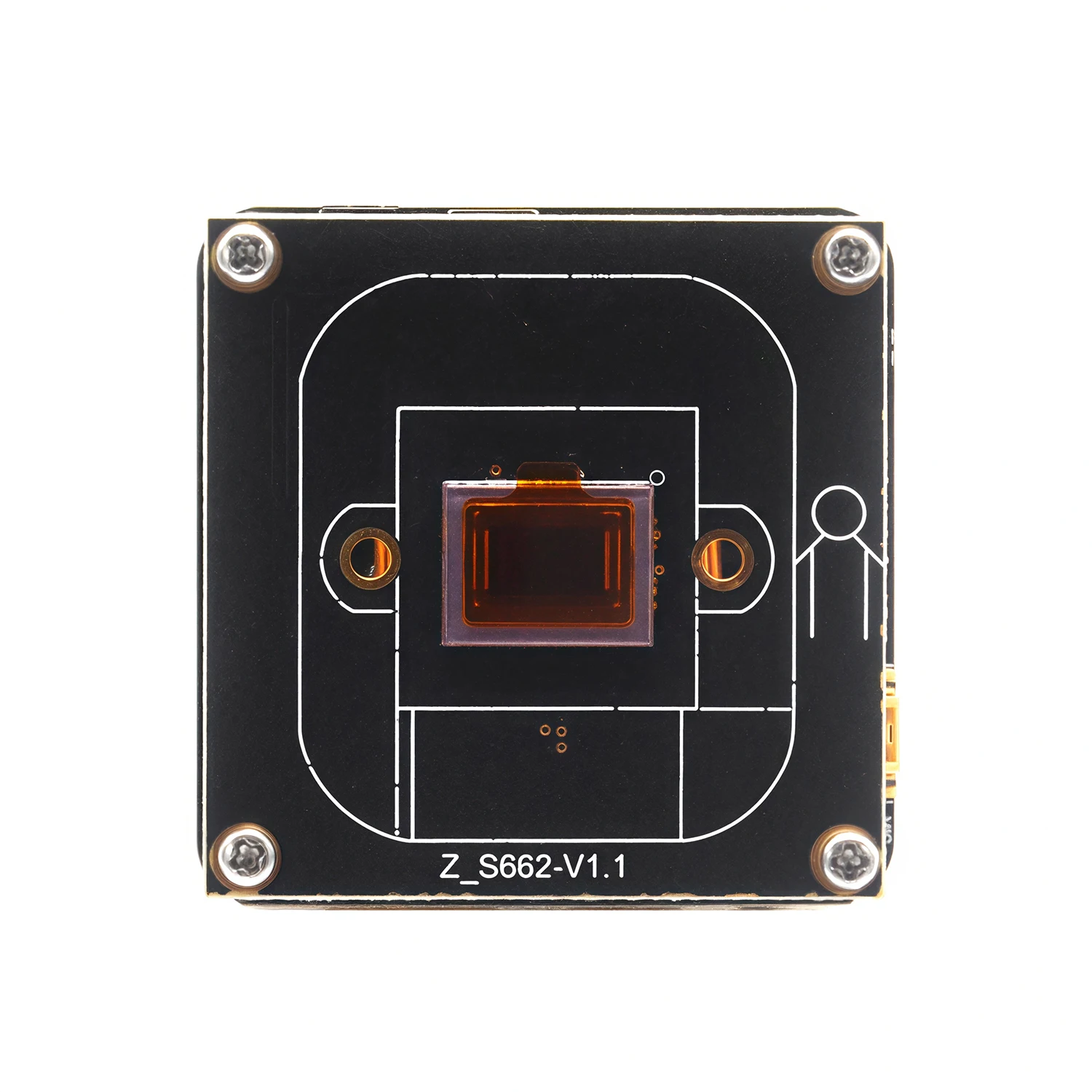 

Модуль камеры Super Starlight 2MP AI ISP с датчиком IMX662 120 дБ WDR2Tops 0,0005 люкс, минимальная подсветка и шумоподавление