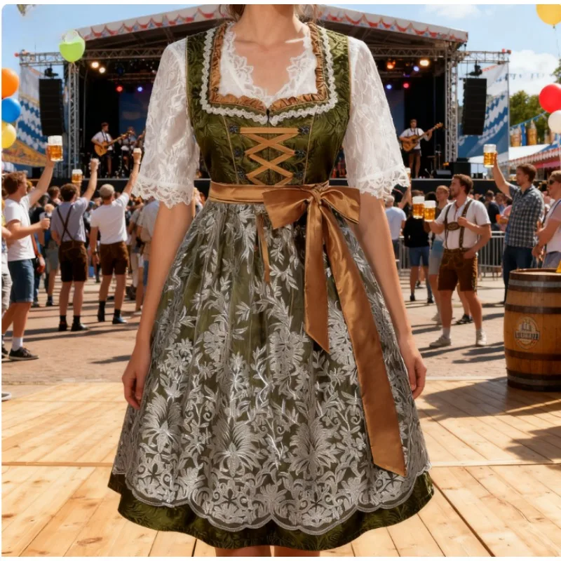 

Аксессуары для костюмов Грандизный комплект из трех предметов - жаккардовая ткань с декоративным лифом для вечеринок на День святого Валентина и карнавала