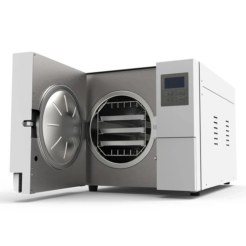 

Dental Autoclave Sterilizer B Class 18/23L Capacity LED Display Temperature Range 121-134 for Medical And Dental Equipment