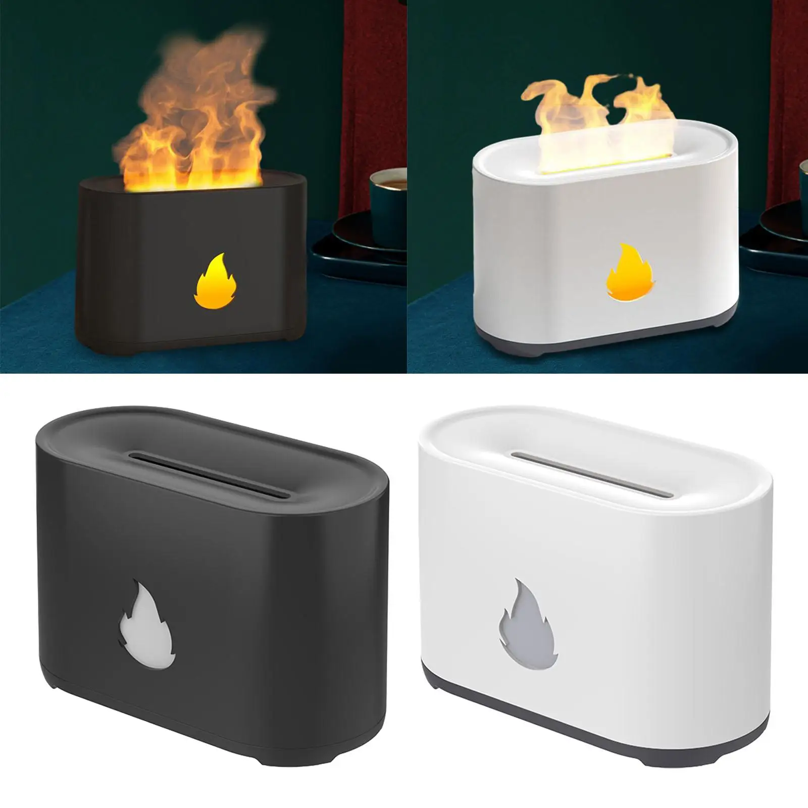 مرطب تأثير اللهب للقراءة ، الناشر الضروري النفط ، هادئة ، المحمولة ، الشخصية ، 7 ألوان خفيفة ، متعددة الأغراض