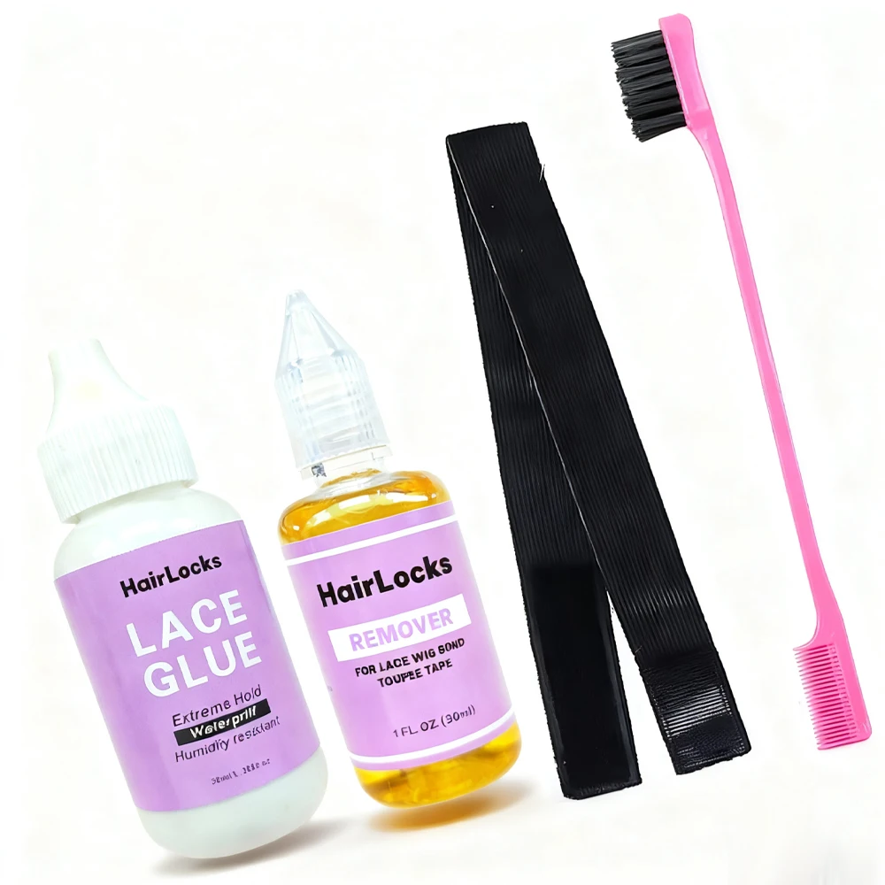 

Клей для париков 38 мл, водостойкий, суперпрочный, для крепления париков с кружевной основой, накладных прядей, с средством для удаления