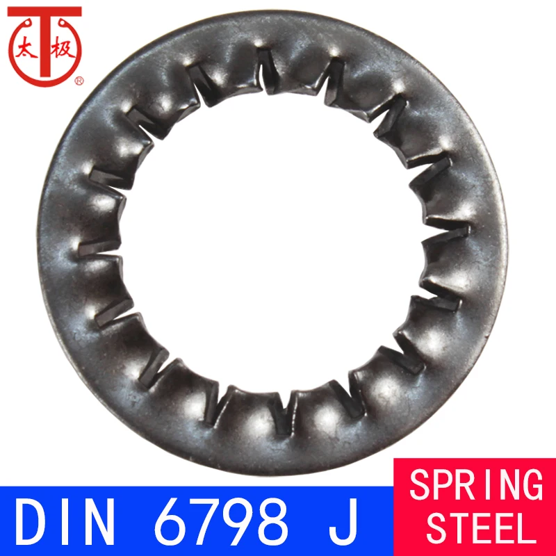 DIN6798.J Serrated lock washers internal teeth ( Serrated lock washers Type J,with internal teeth )