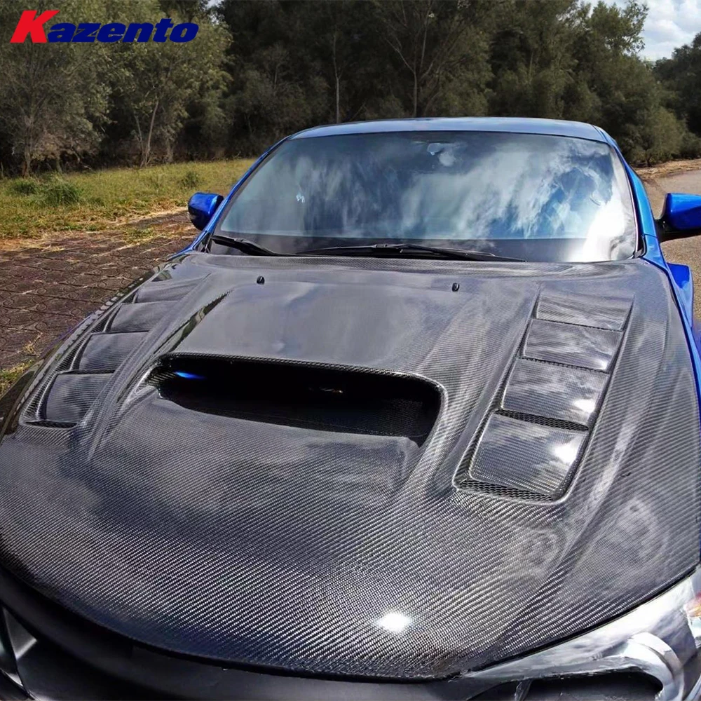 For Subaru WRX STI GR 2008-2014 5D Hatchback Carbon VS Style Front Vented Hood( Ocean freight is favorable, welcome to inqury)