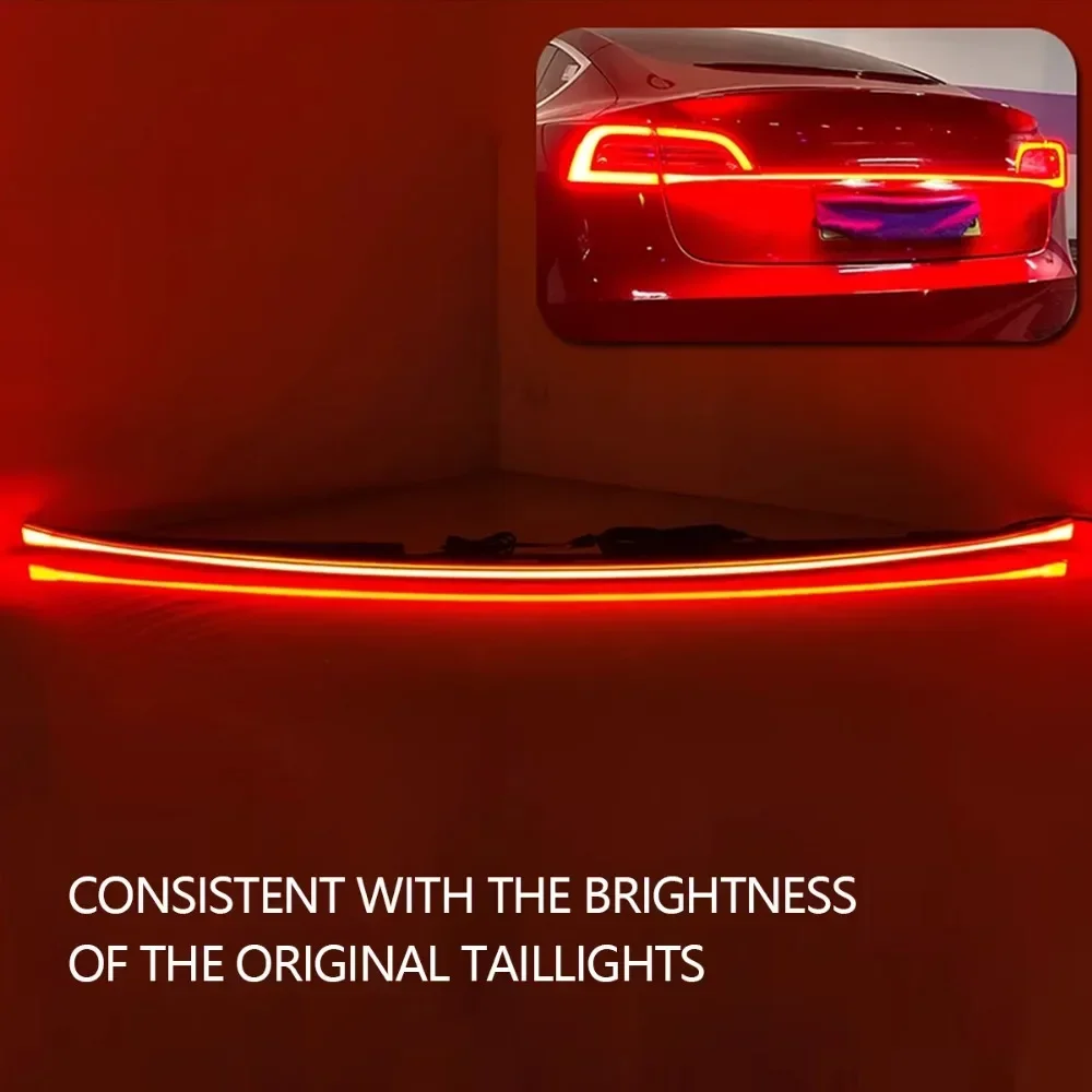 VASTZ Lights for Tesla Model 3 2017-2023 Model Y 2019-2024 LED Dynamic Tail Rear Light Strip Upgrade and Modification Decoration