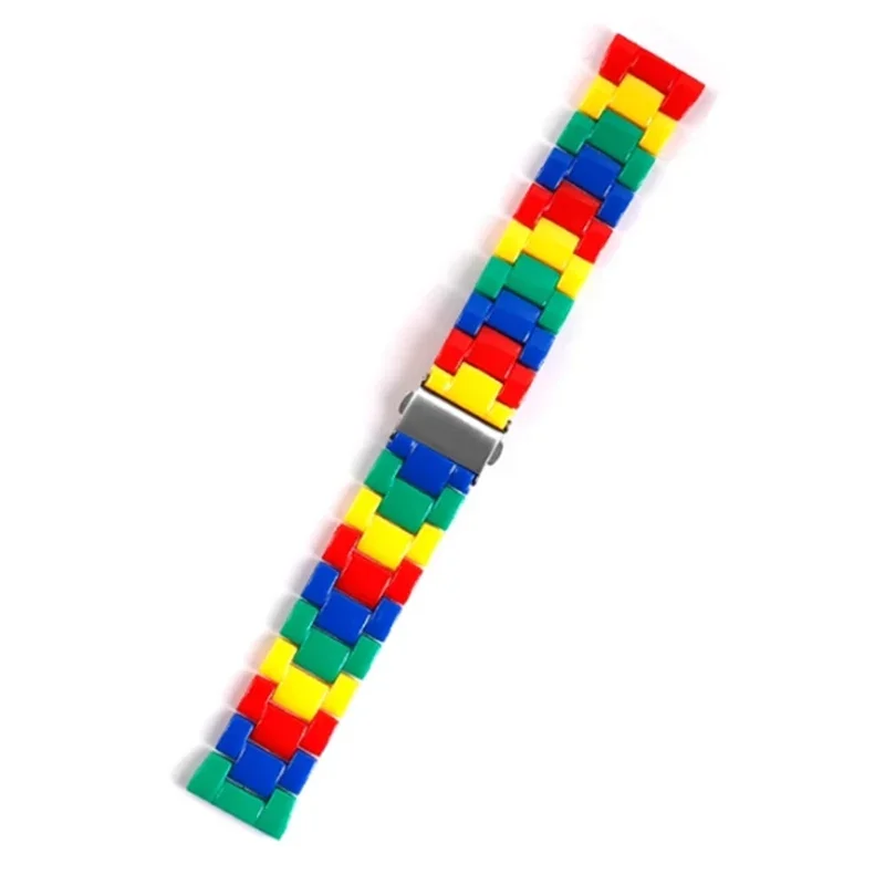 22 мм весенний ремешок из смолы Rainbow Candy для C20 Pro, аксессуары для нового смарт-часов C20 Pro/C26 C25, браслет Correa, ремешок для часов