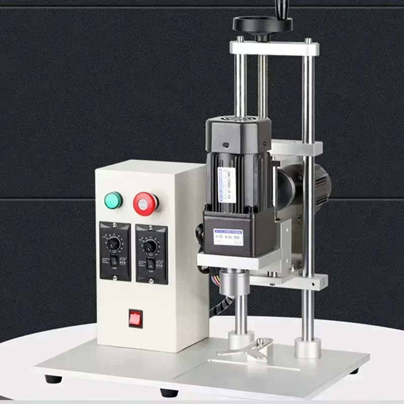 

WT-80XG Desktop Capping and Sealing Machine Fully Automatic for Juice Liquid Spray Capper 10-60mm Bottle Caps Diameter