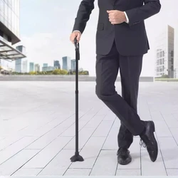 Anti-fall Rehabilitation Medical Crutches, Four-legged Young Fracture Mobility Aids Adult Crutches Walkers for Elderly