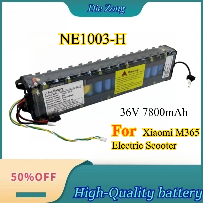New NE1003-H Lithium Ion Battery Pack for Xiaomi M365 Electric Scooter with Communication Interface 10S3P 36V 7800mAh Bluetooth