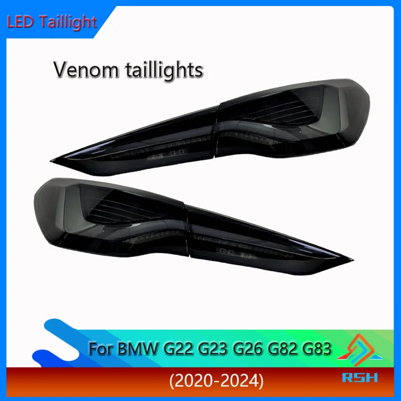 

For BMW 4 Series G22 G23 G26 G82 G83 M4 CSL Taillight Assembly 2020-2022 Modification New Venom Model Taillight Plug And Play