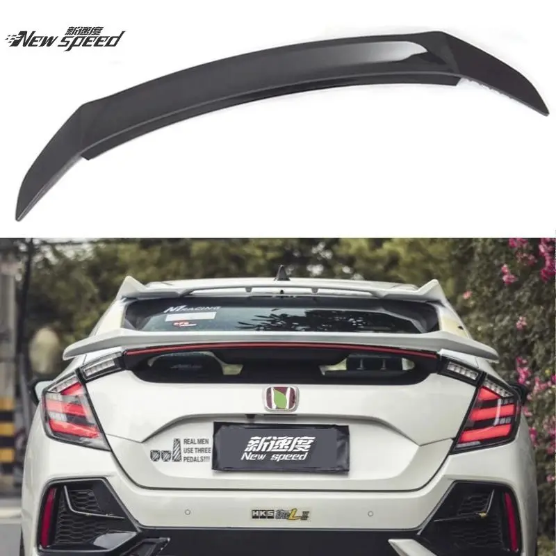 

Civic 10th Gen HatchBack &11th Gen Sedan Rear Trunk Spoiler Rear Wings High-Performance NewSpeed Design