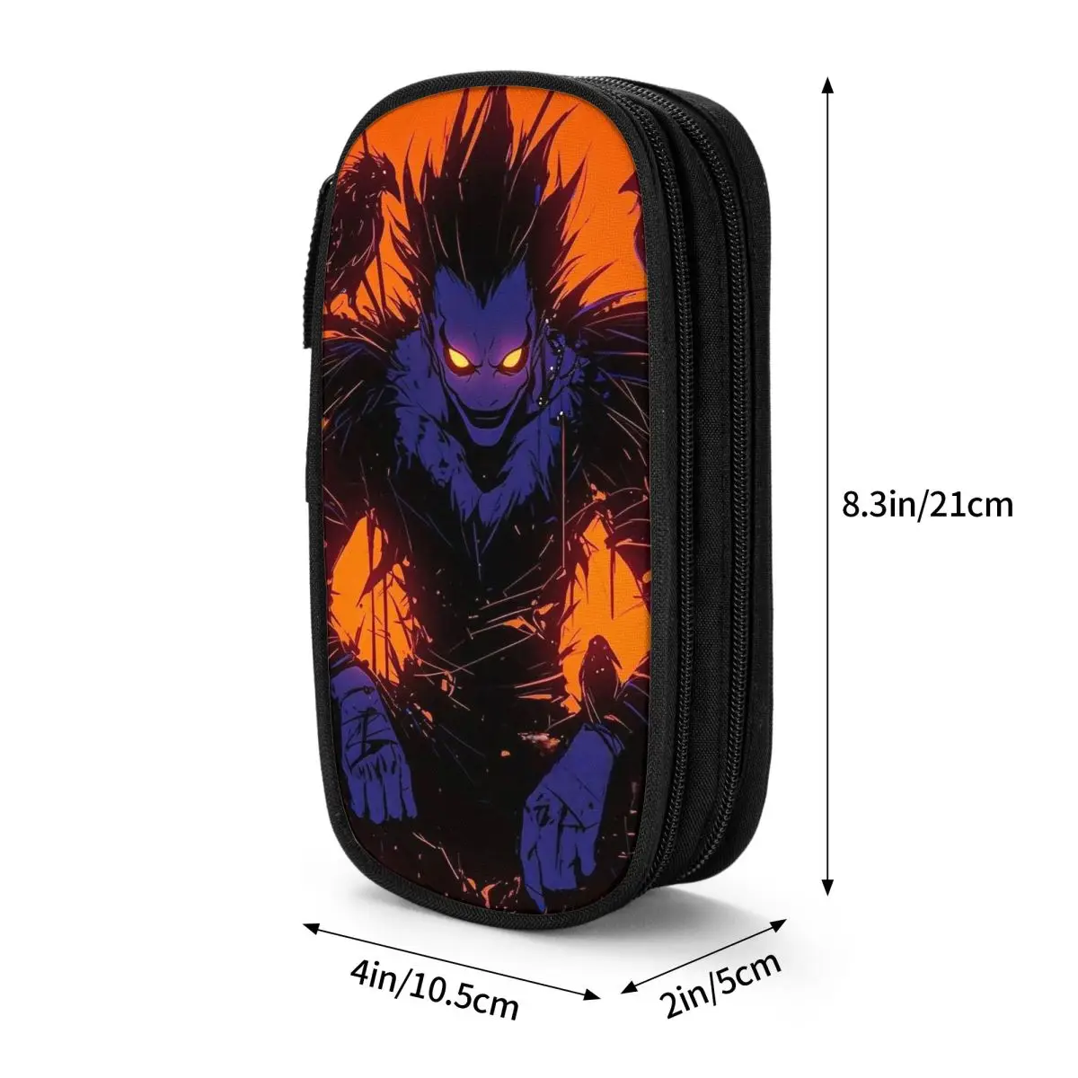 Deaths Notes Ryuk Anime Pencil Case for Kids School Pen Box Pencil Bag Stationery Supplies Pen Holder Bag