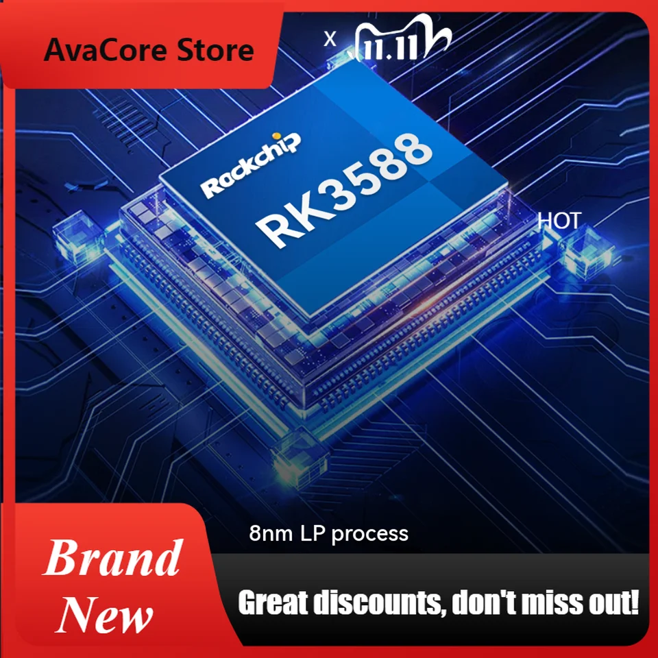 Rockchip Rk3588 Development Board - AvaCoreOrange Pi 5 Ultra + Zasilacz