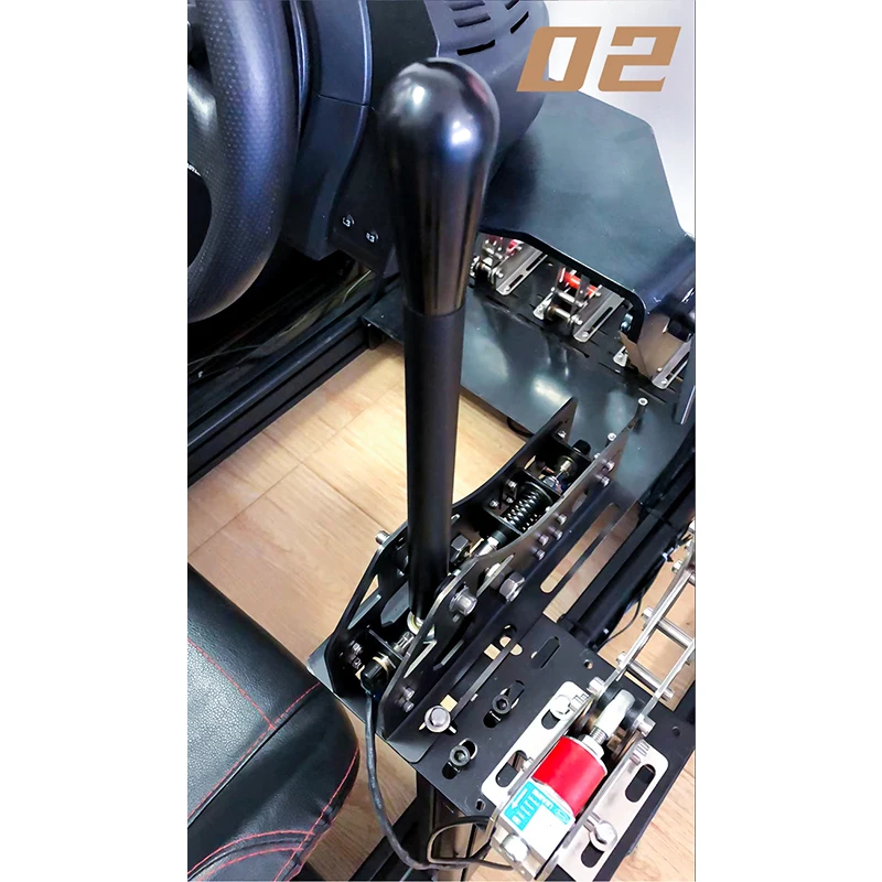 PC Racing Games SRS Sequential Shifter Gearshift SIM For Logitech G25 G27 G29 T300 T500 Handbrake System USB Hand Brake