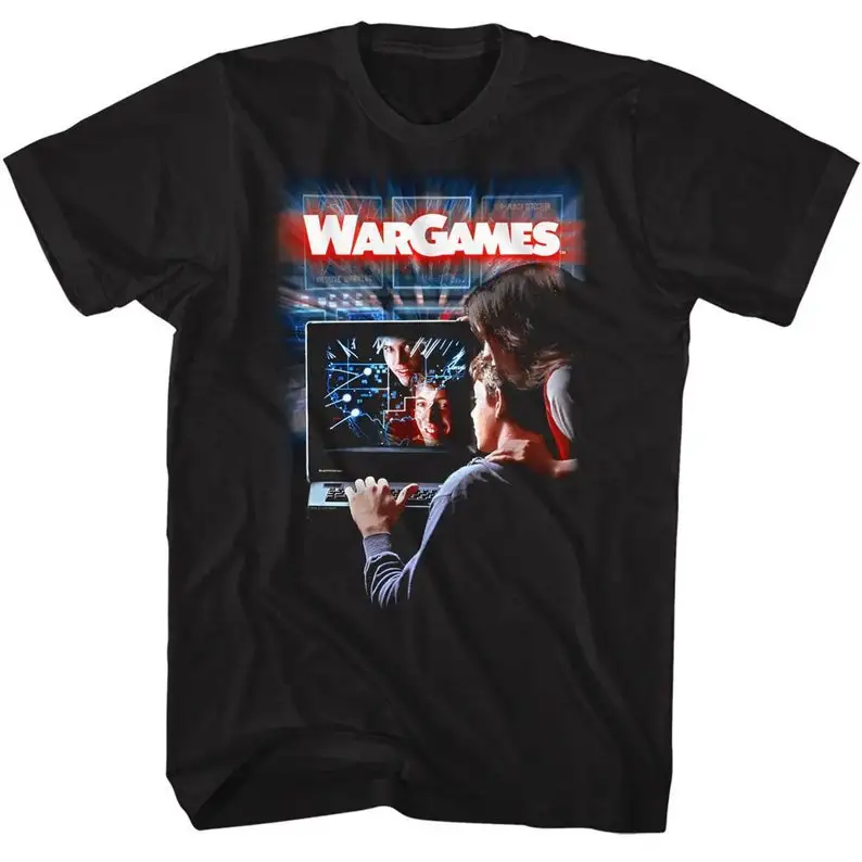 WarGames Cover Black T-Shirt